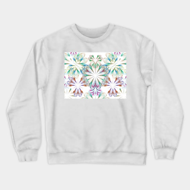 Floral Examination Crewneck Sweatshirt by barrowda